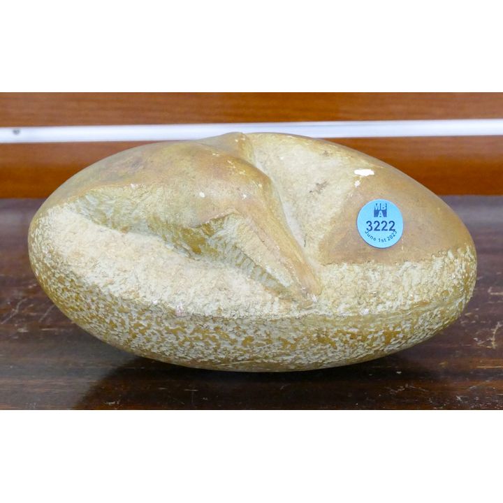 Vincent Glinsky (1895-1975 Russian) Fox Stone Sculpture 8''
