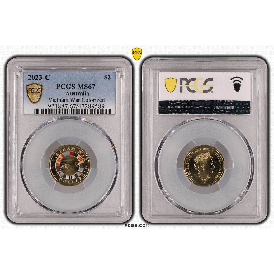 Vietnam War Colorized, Two Dollar, 2023-C, PCGS MS 67