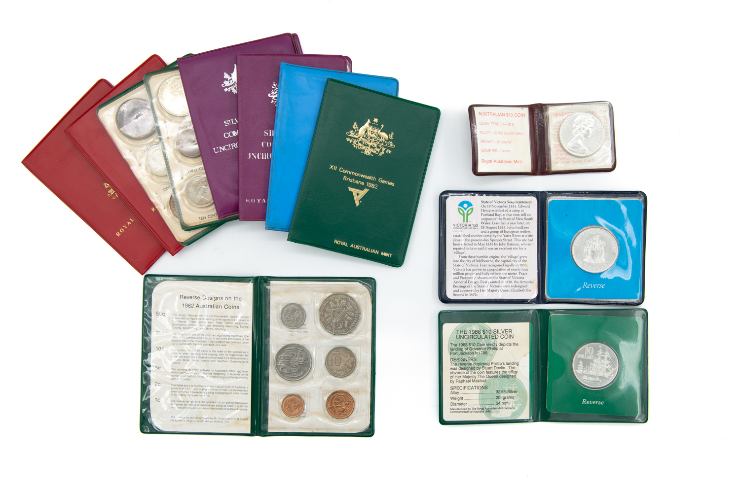 Elizabeth II, Mint Sets, 1966 - 1987,