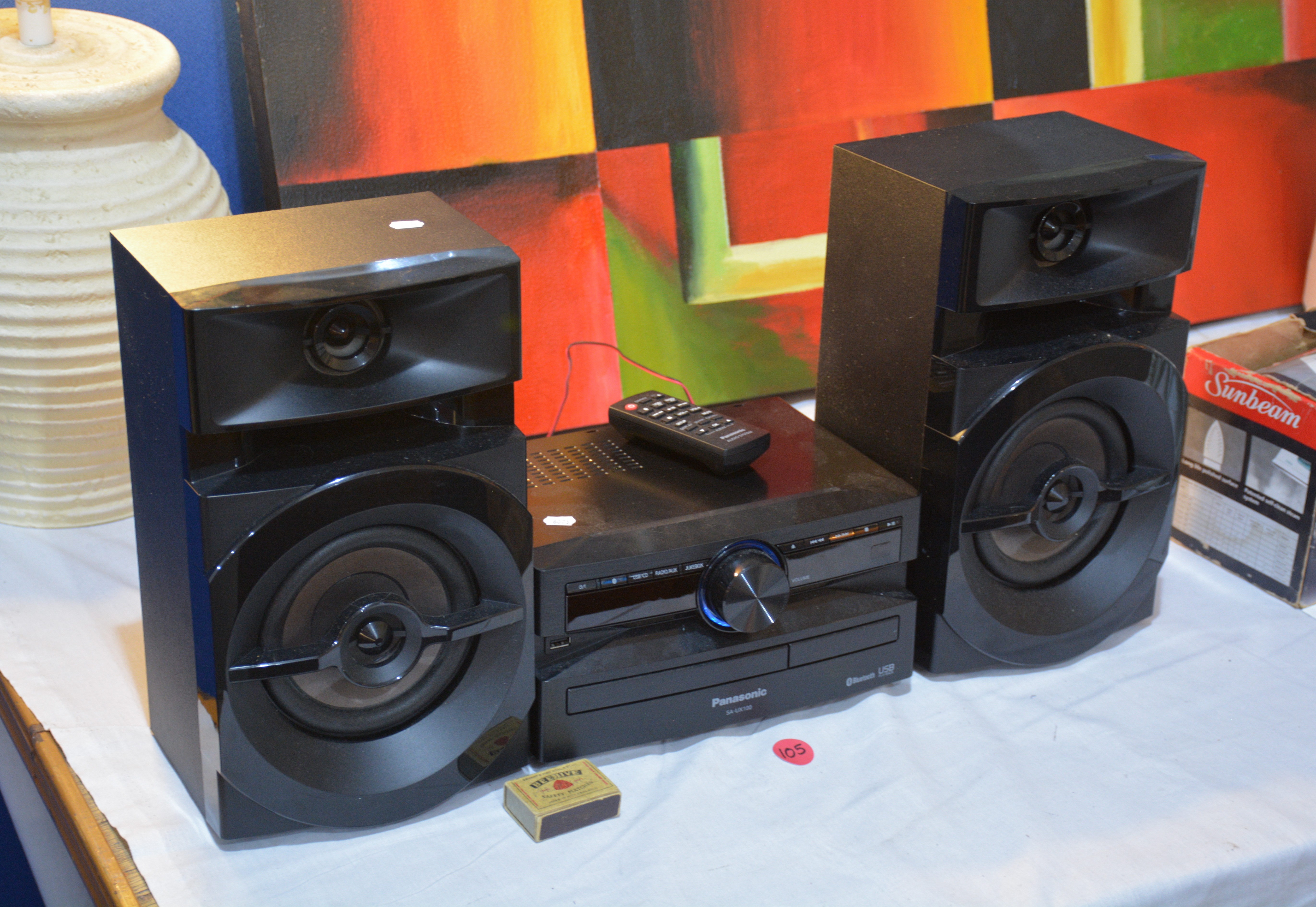 Panasonic Bluetooth Stereo SA-UX 100 — NZ auction result