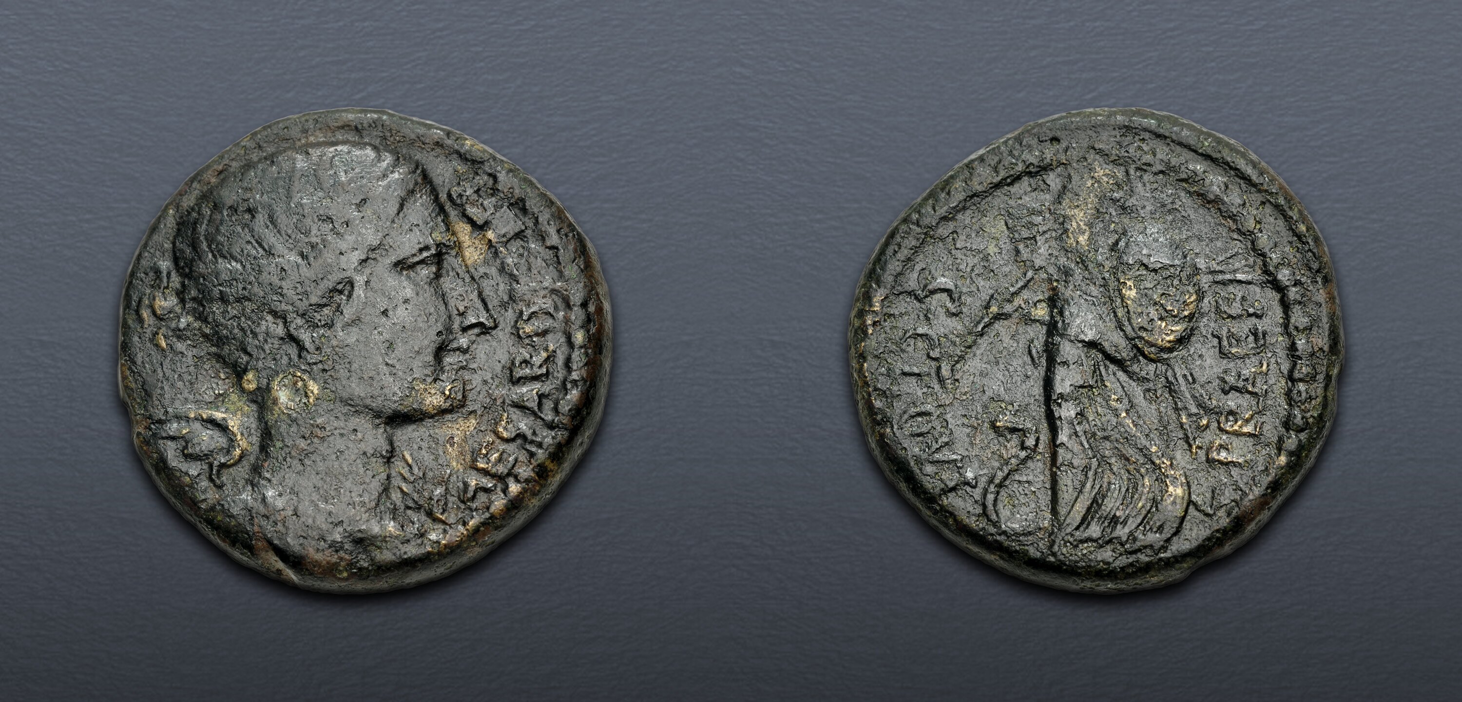 The Caesarians. Julius Caesar. Late 46-early 45 BC. Æ Dupondius (25.5mm ...