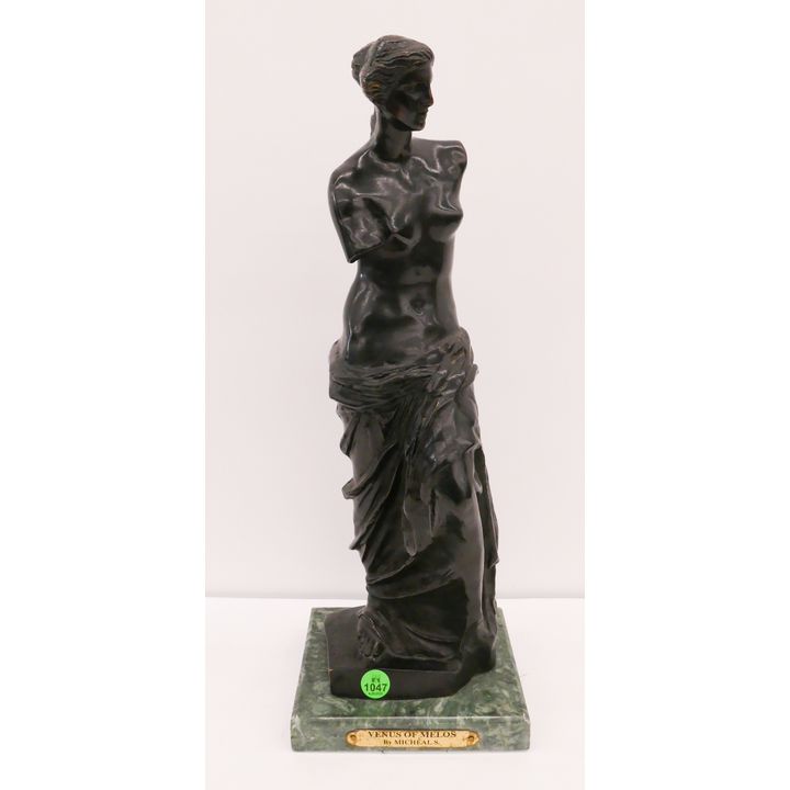 After Michelangelo Venus de milo Bronze Sculpture- 17''