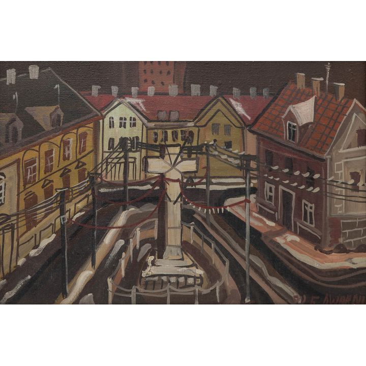Edward Dwurnik | Krzyż papieski, 1982 r.