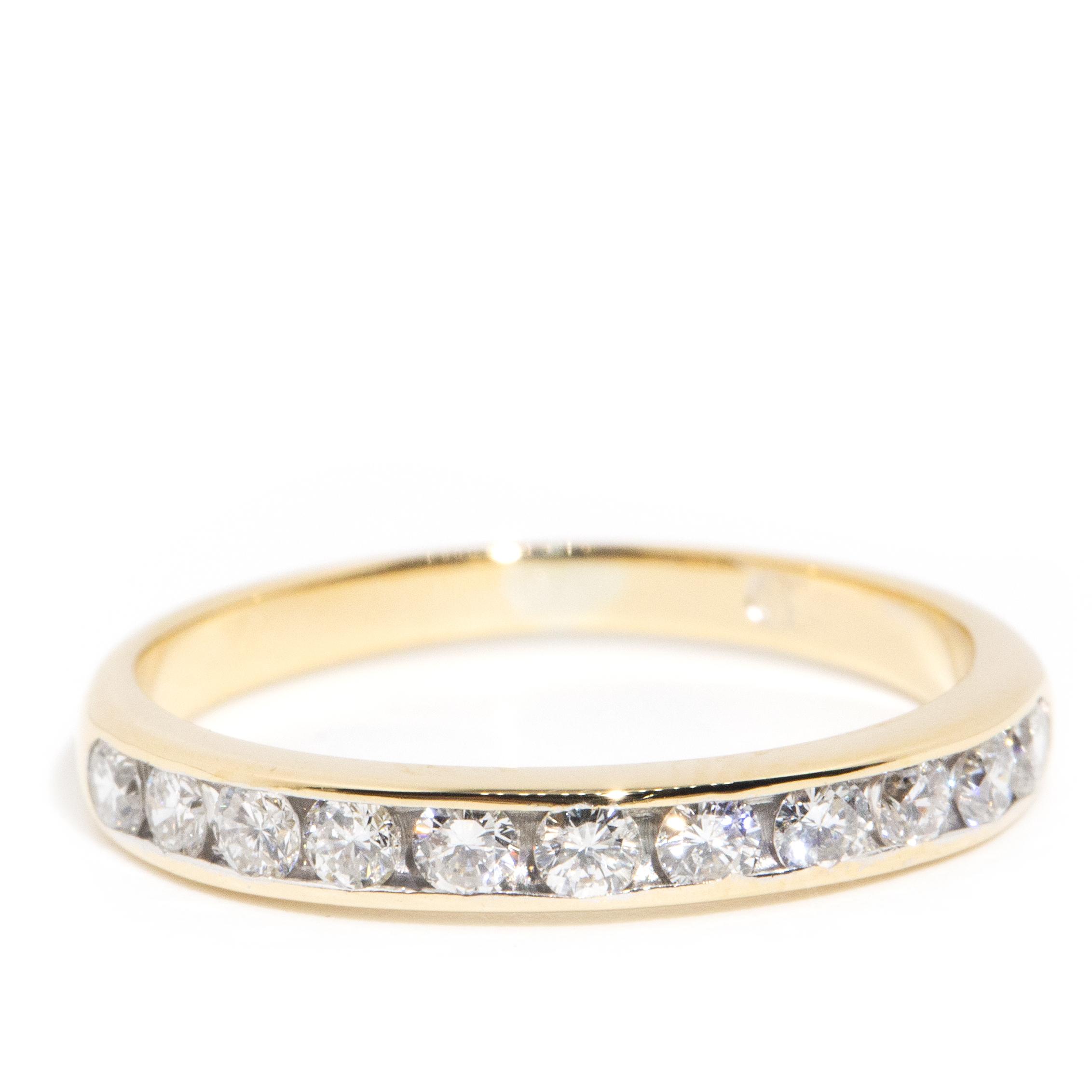 306 · Diamond Eternity Ring in 18 Carat Gold