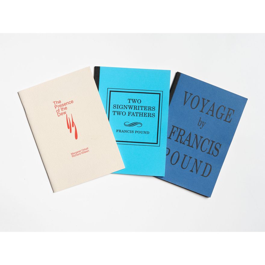 Francis Pound 'Two Signwriters Two Fathers'