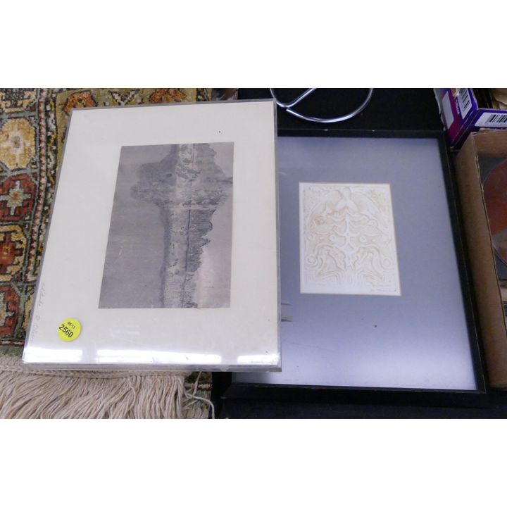 2pc MCM Small Etchings