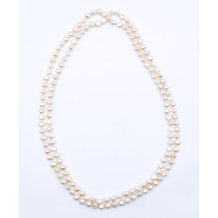 Ross & Simons Opera Length 64'' Baroque Pearl Necklace in Box