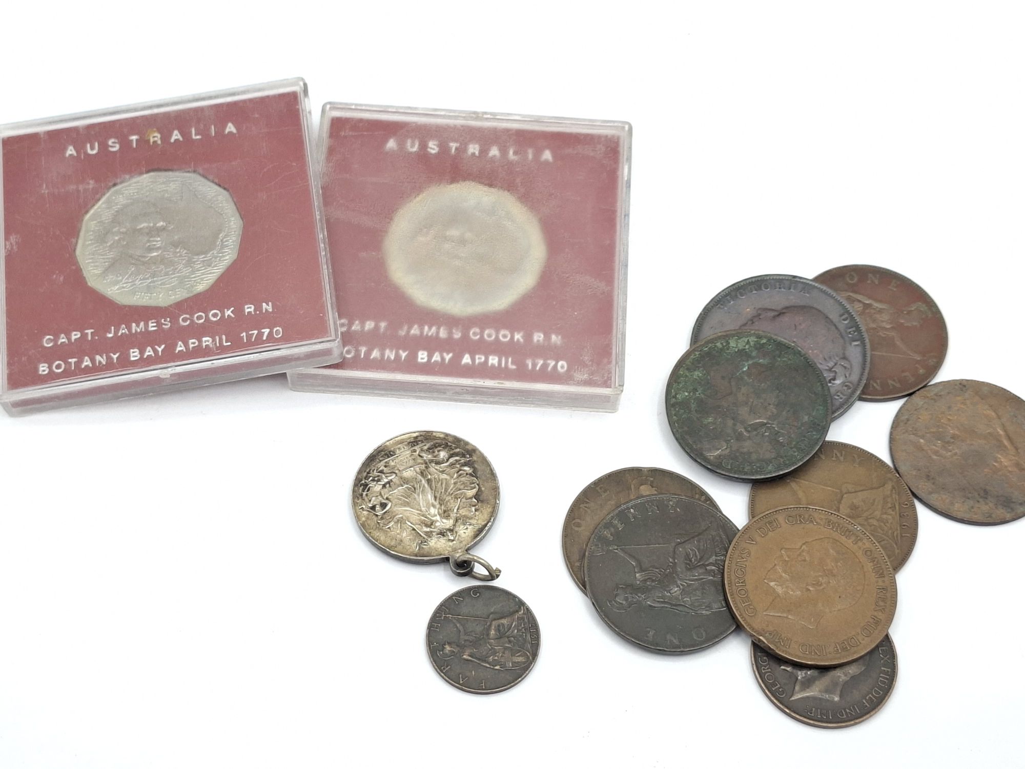 Group Of Coins