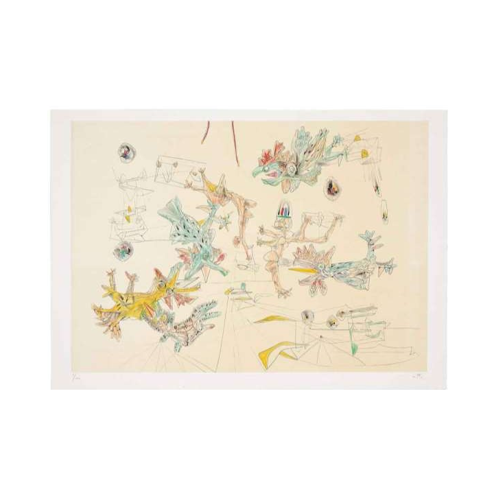 ROBERTO MATTA (SANTIAGO DE CHILE, CHILE, 1911 - SAN PAOLO DE CIVITAVECCHIA, ITALIA, 2002)