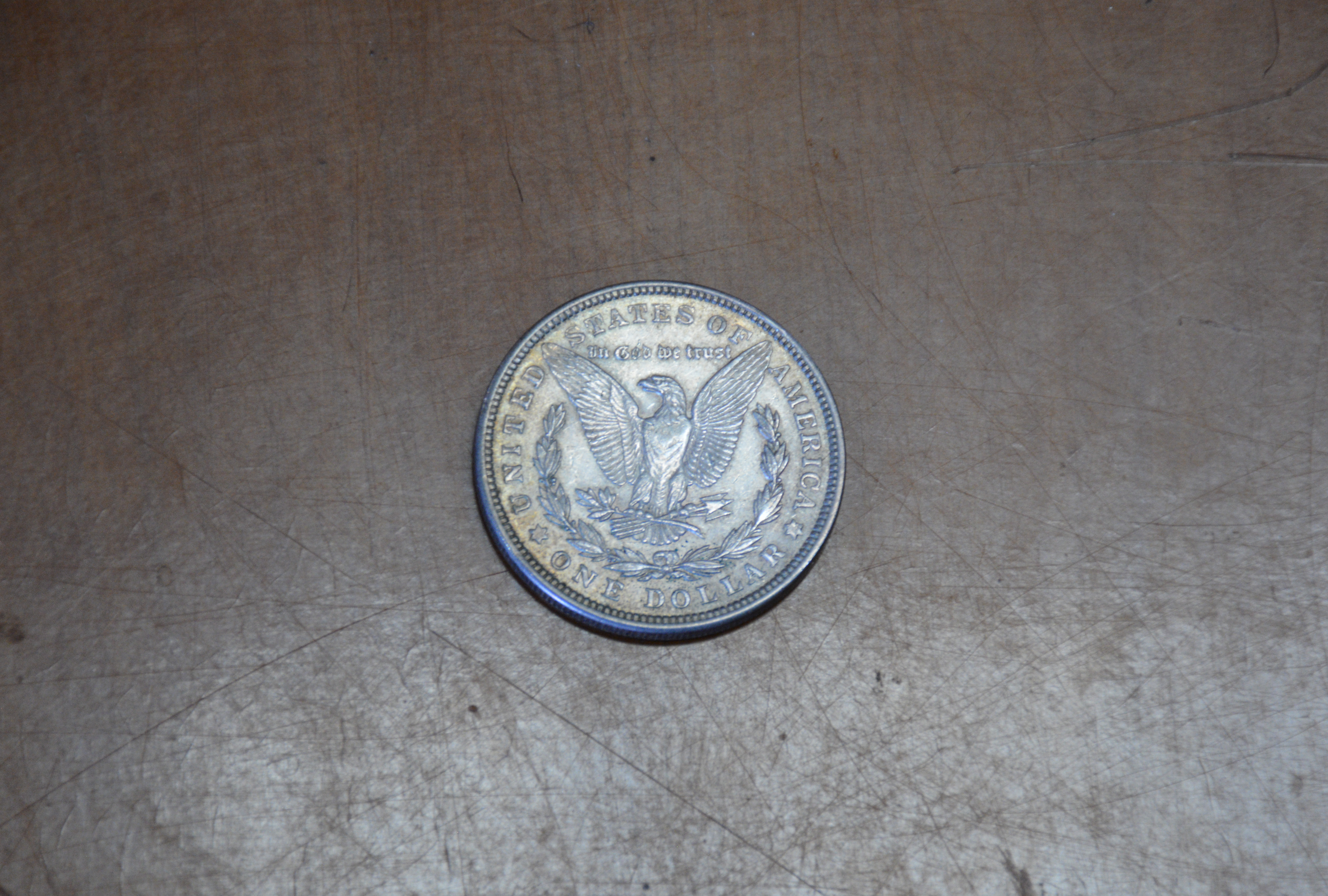 1921 American One Dollar Coin — sold at auction in New Zealand for $40