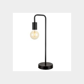 Curved Retro Aluminium Table Lamp Black TL620 BLACK |