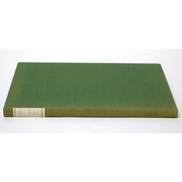 MORISON, STANLEY, A Review of Recent Typography in England, the United States, France & Germany.