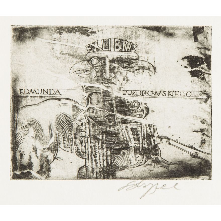 Ryszard Stryjec | Exlibris Edmunda Puzdrowskiego