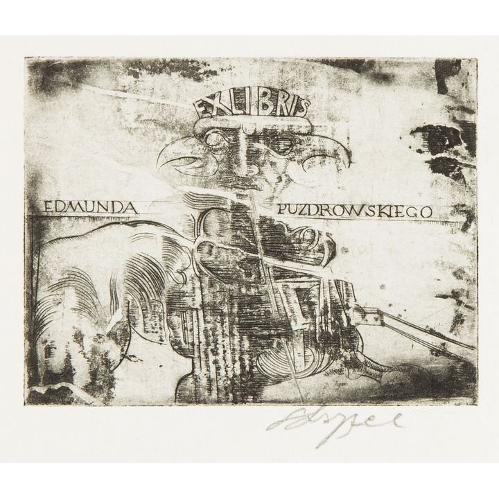 Ryszard Stryjec | Exlibris Edmunda Puzdrowskiego