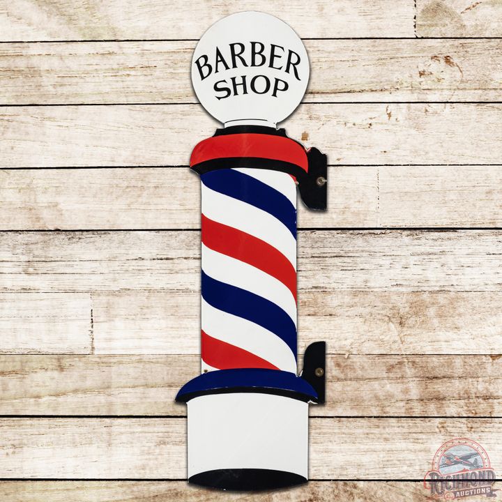 40" Barber Shop Die Cut DSP Barber Pole Sign - 9