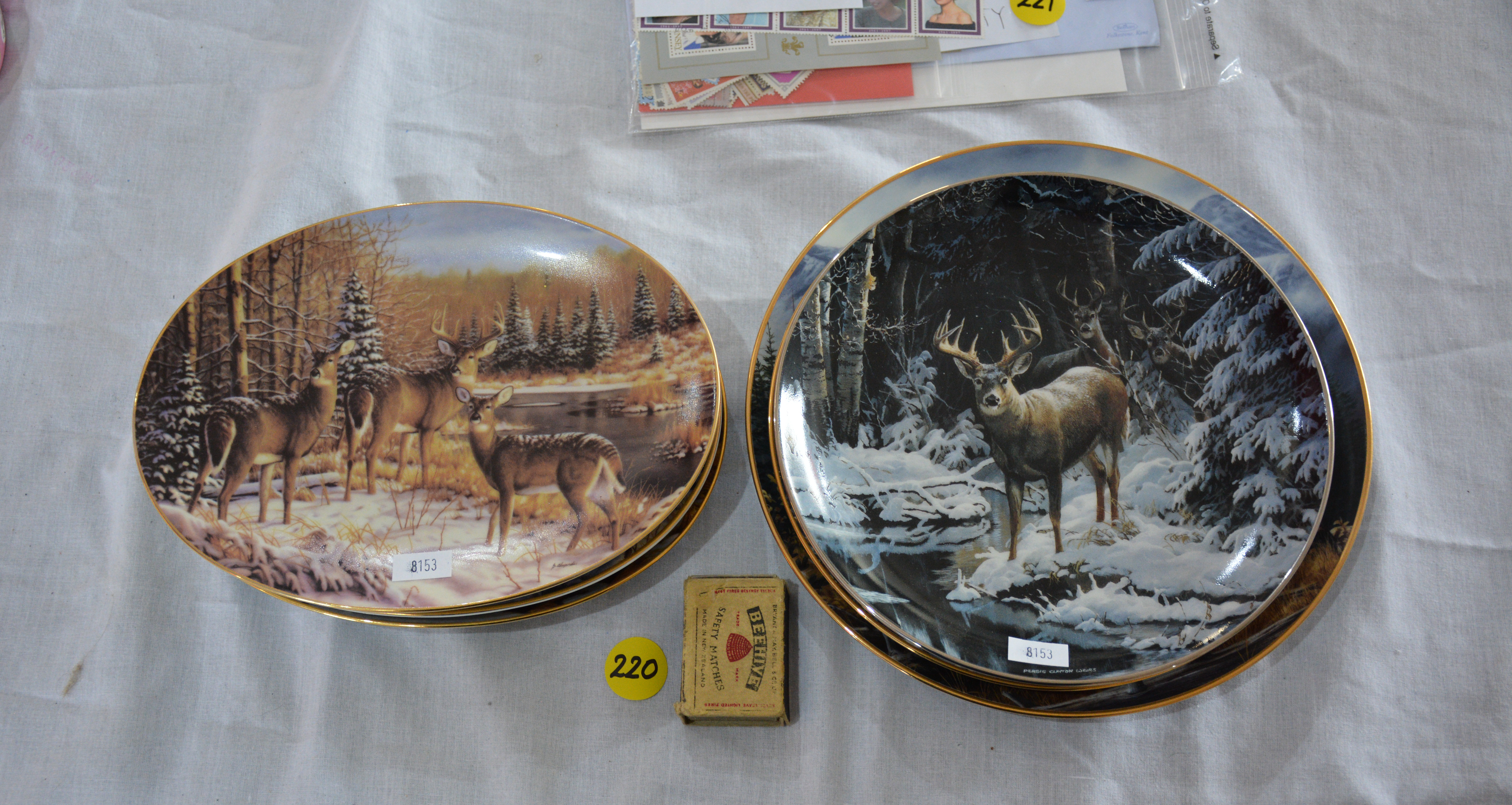 Collection of Limited Edition Plates — sold at auction in New Zealand for $20