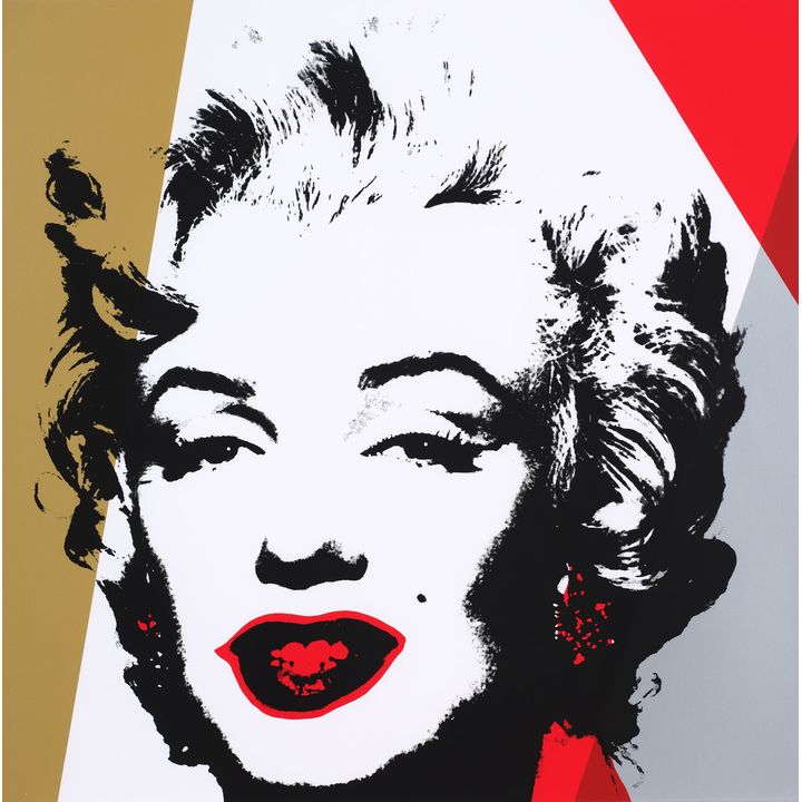 Andy Warhol, Marilyn (Gold Series - limited edition of 2000)