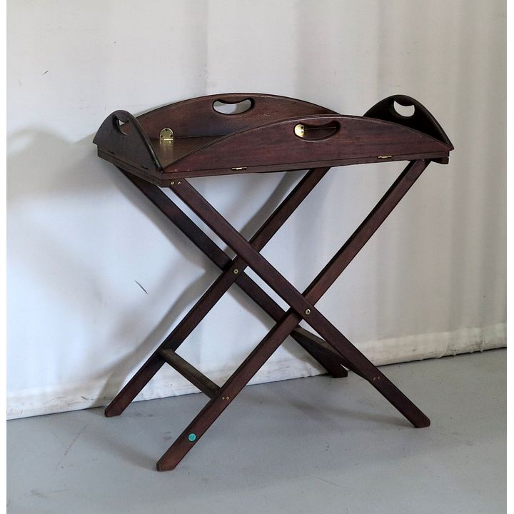 BUTLERS TRAY ON STAND