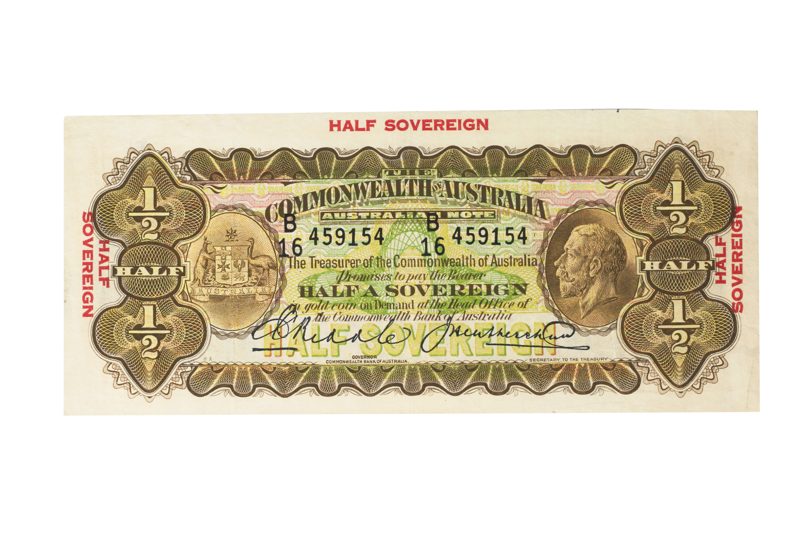 1940. · Riddle/Heathershaw, Ten Shillings,  1928, nEF