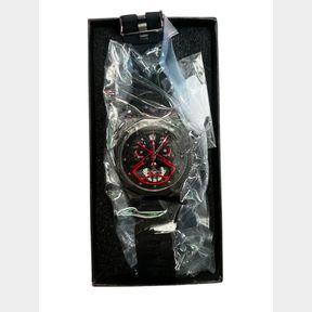 Apex Daytona Sporty Black Gun Steel Men s Watch | NOT TESTED / BATTERY FLAT
