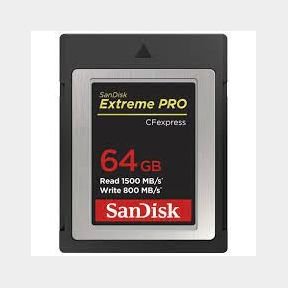 SanDisk Extreme PRO CFexpress Memory Card 64GB | SM 51672/18019 B1 (S5) SB