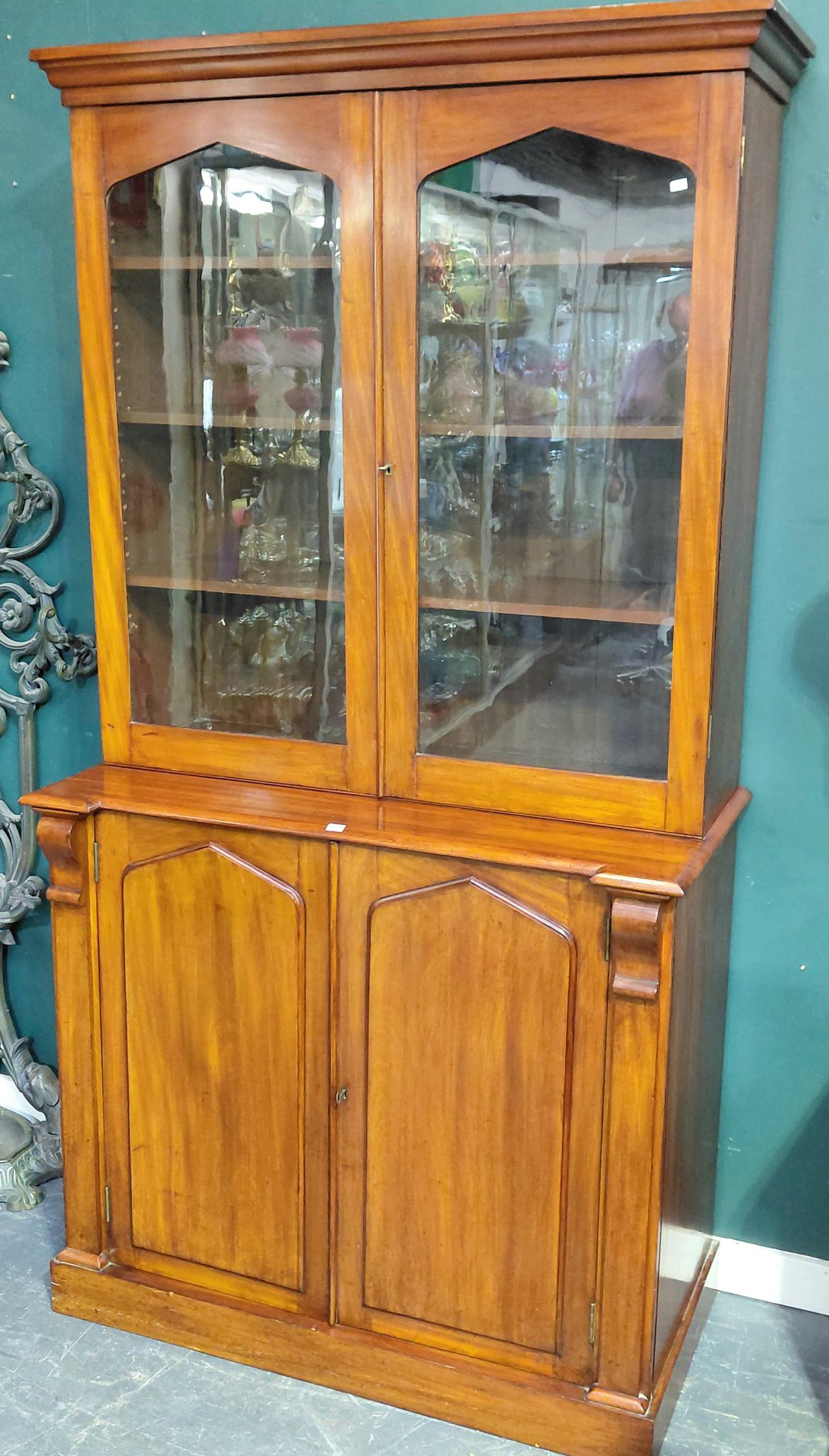 A Victorian Mahogany Bookcase