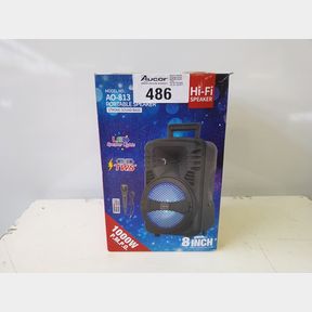 PORTABLE BLUETOOTH PACK WITH HEADPHONE AND 8'' KARAOKE SPEAKER