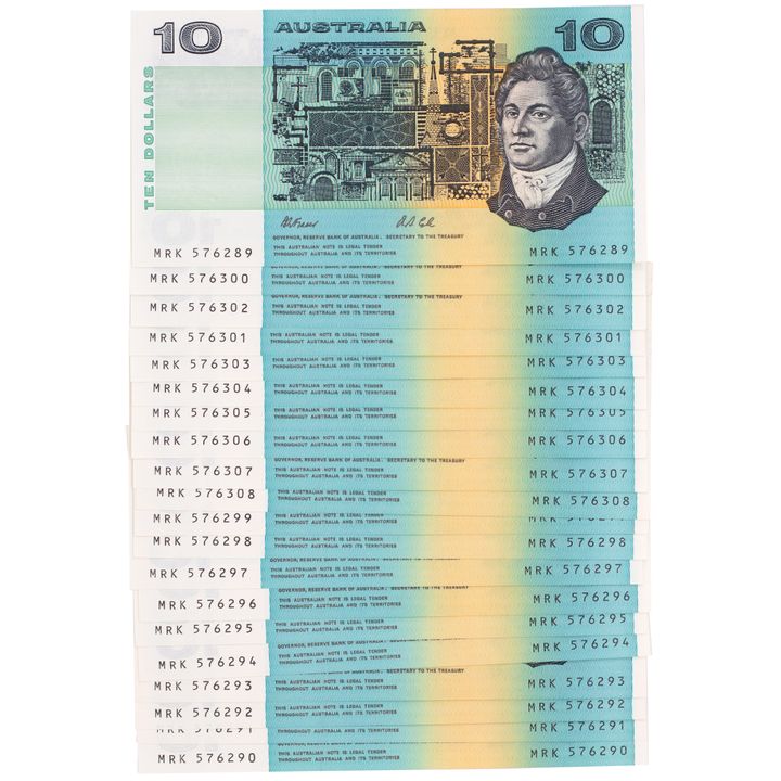 Fraser/Cole, Ten Dollars, 1991, UNC
