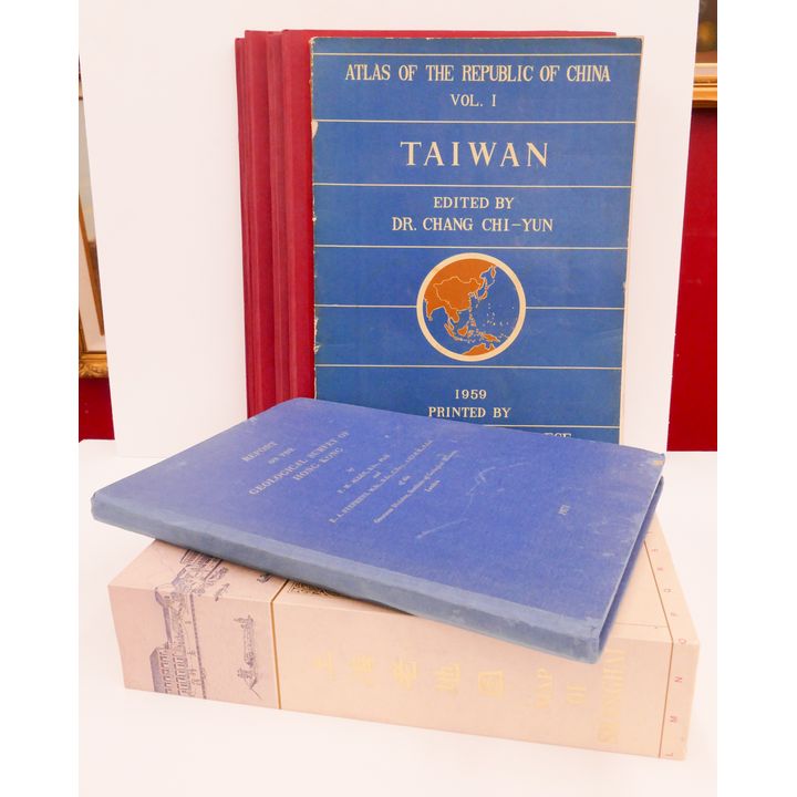 7pc Grouping Books on China, Etc.