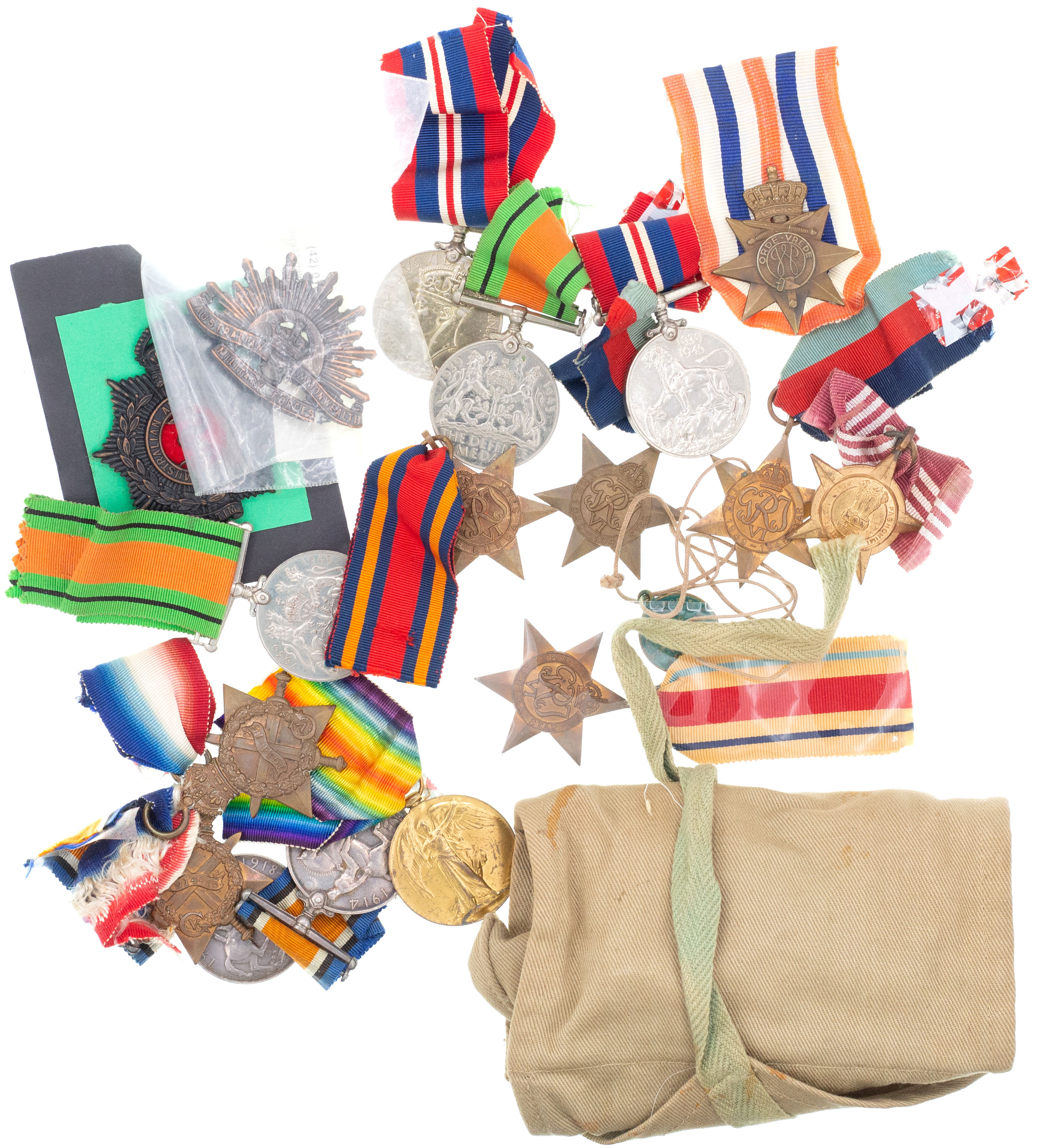 Great Britain, WWI Groups, 1914 - 1918, EF