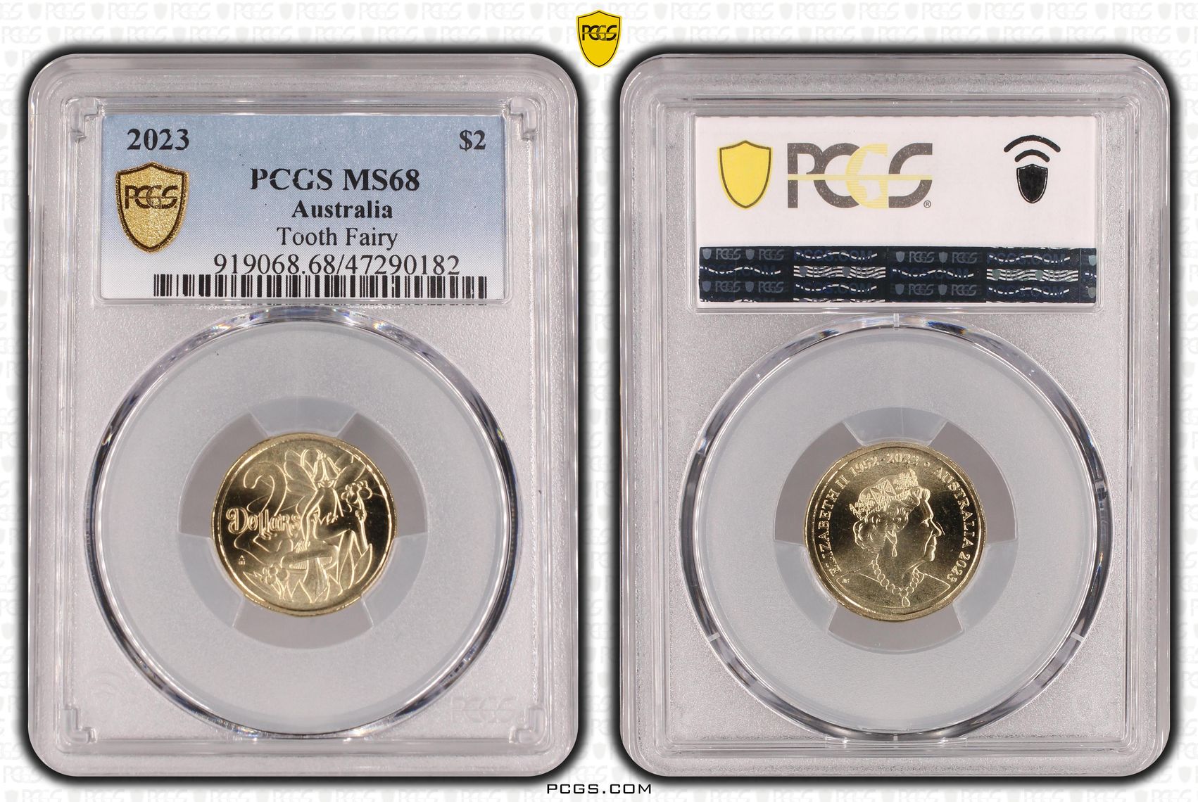 Tooth Fairy, Two Dollar, 2023, PCGS MS68