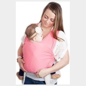 Baby Wrap Stretchy Baby Sling Carrier - Pink - Bar 9902031821337 - 51748/15668