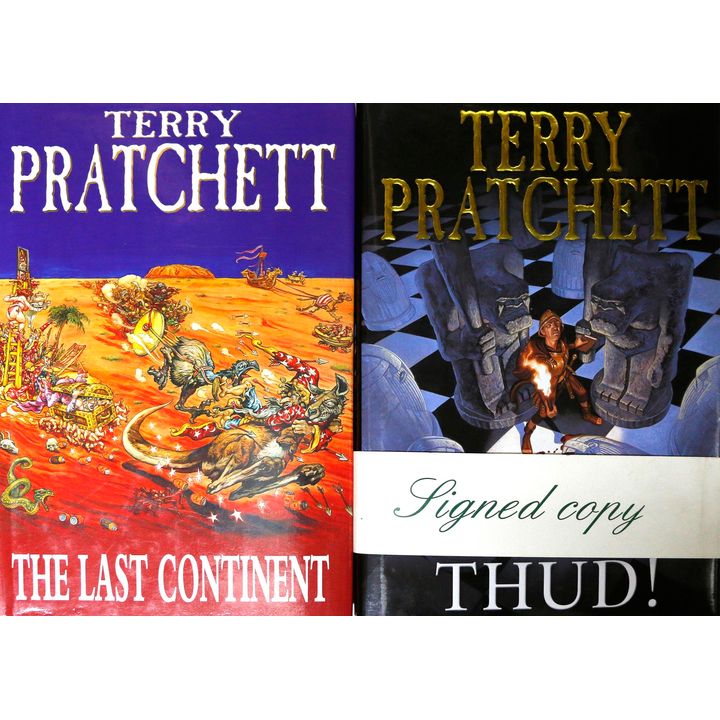 PRATCHETT, TERRY [2 signed titles], The Last Continent