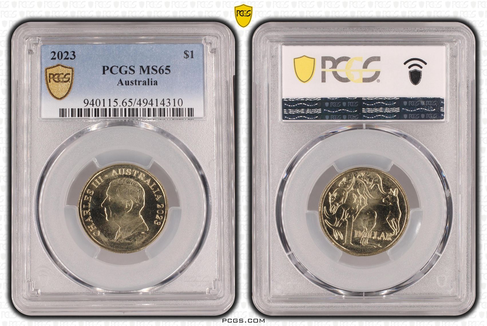 One Dollar, 2023, PCGS MS65