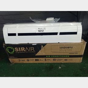 SIRAIR 12000BTU ZEN EDITION MIDWALL SPLIT AIR CONDITIONER NON-INVERTER(ONLY INDOOR UNIT)