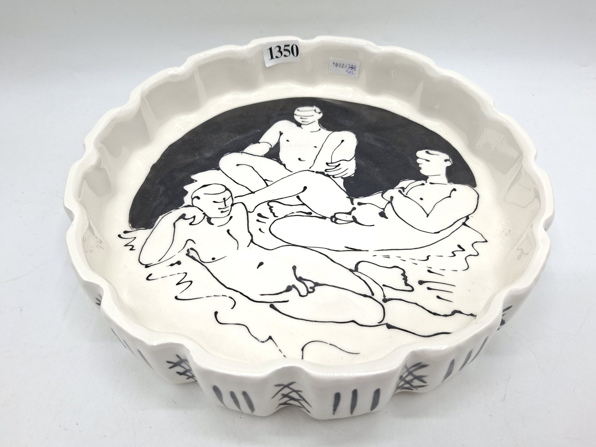 Christian Vocke Pottery Pie Dish