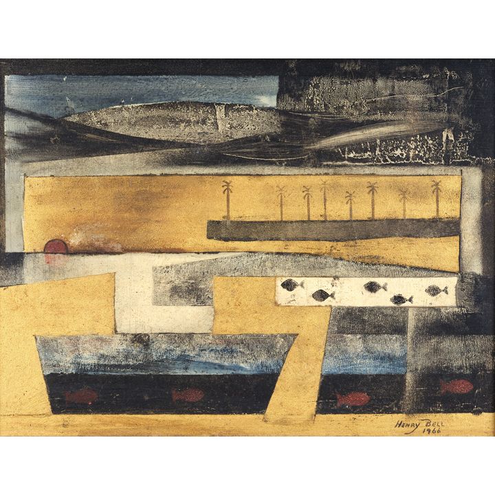 Henry Bell (New Zealand/Australia, 1927-) 'Coastline'