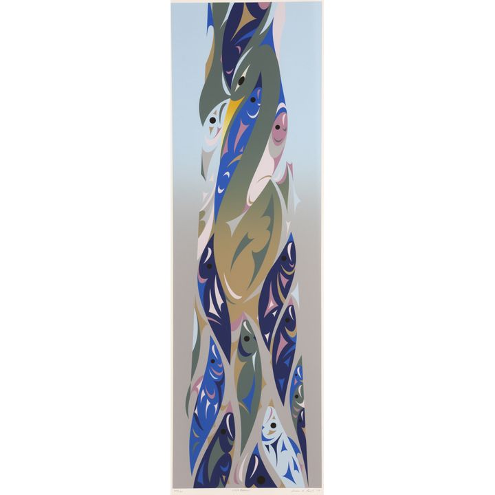 Susan Point ''Iona Beach''' 2012 Serigraph
