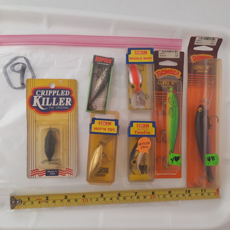 7 CRIPPLED KILLER, Bomber, Storm, etc. Lures | The Angling Marketplace