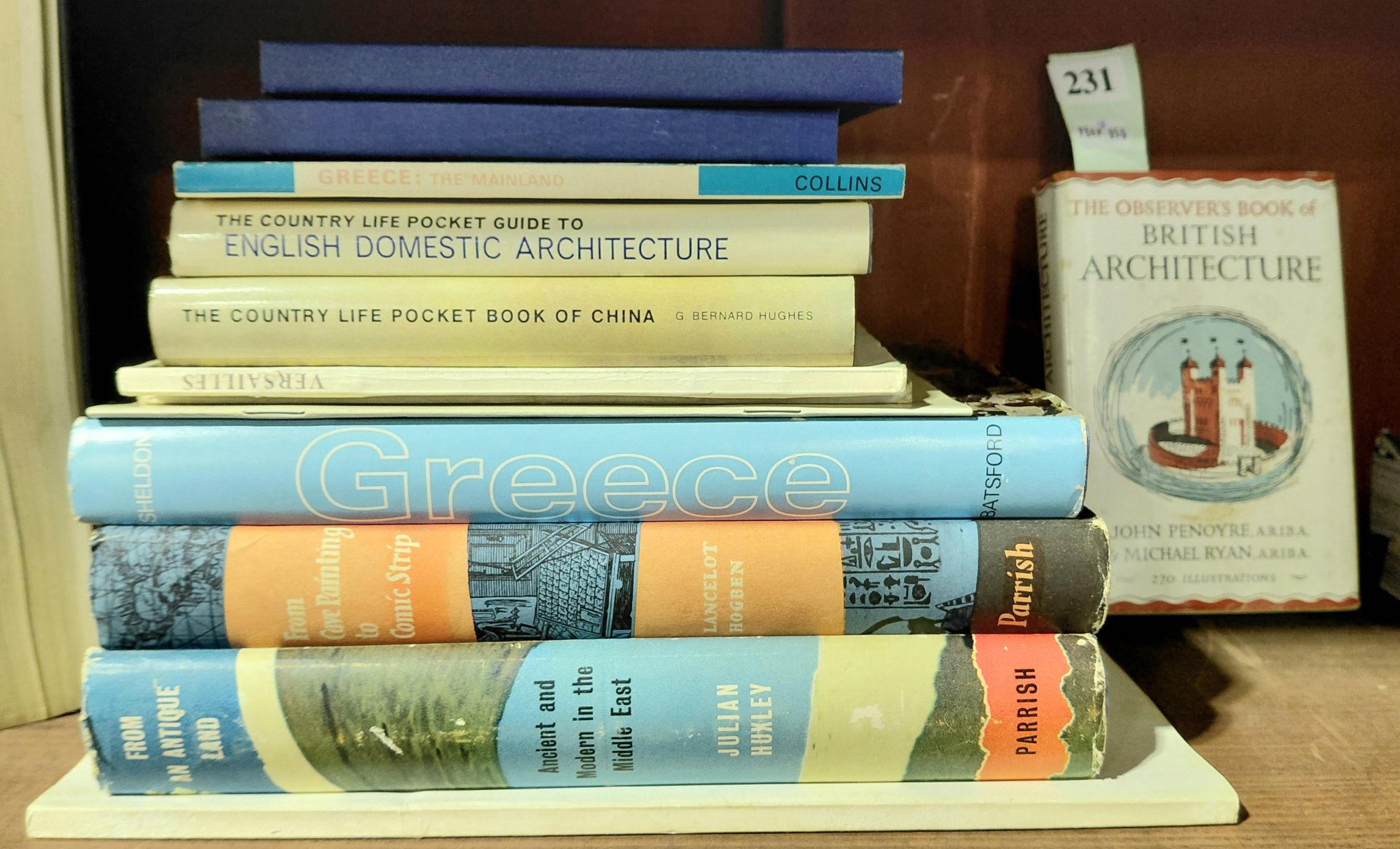 231 · BOOKS  ART/ARCHITECTURE