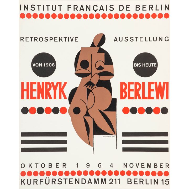 Henryk Berlewi | Retrospective Ausstellung, 1922