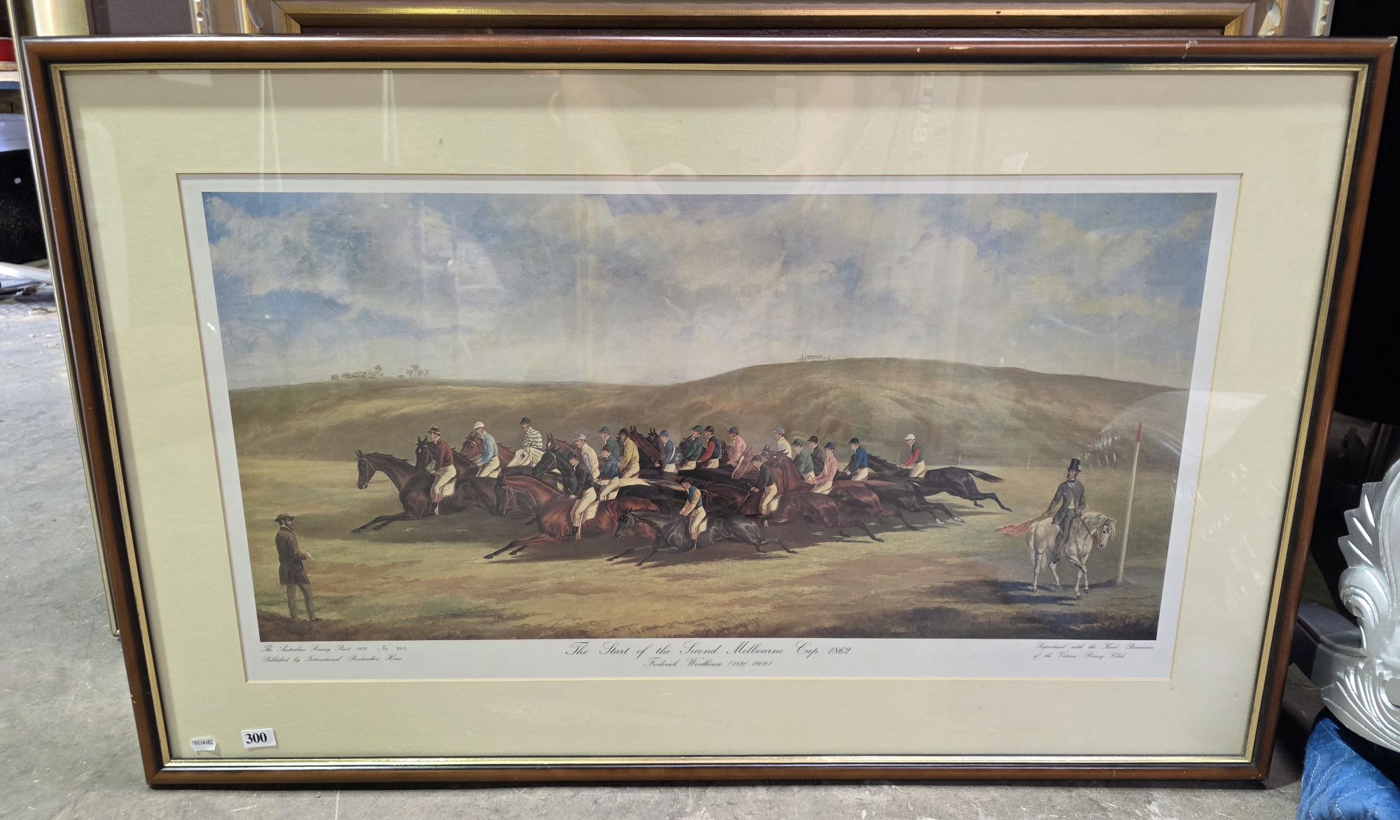 LARGE PRINT MELBOURNE CUP