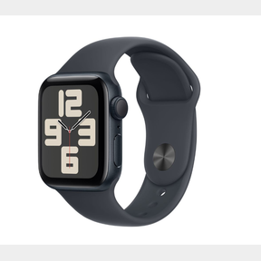 APPLE WATCH SE GPS ALUMINIUM CASE WITH SPORT BAND (40MM) - S/M - SILVER -