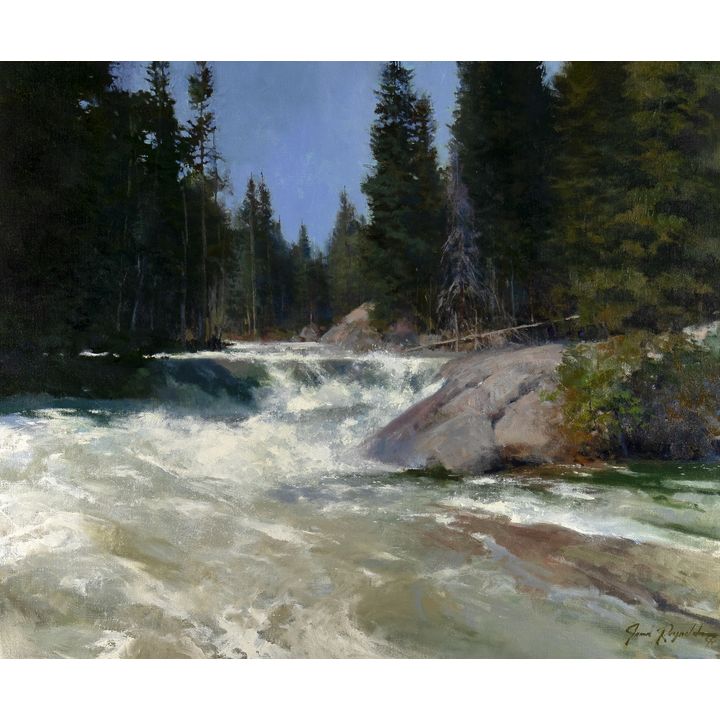 James Reynolds (1926-2010), High Water (on the Snake)