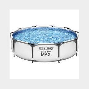 Bestway 3.05m x 76cm Steel Pro MAX Frame Pool Set -Grey-51459/613 B2 (S6)