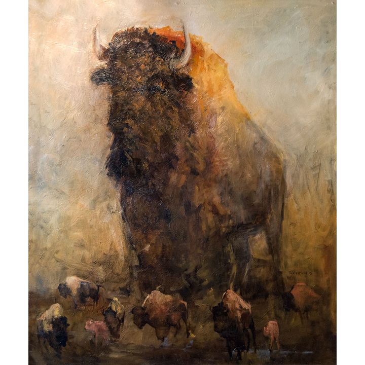 Mary Roberson (1948- ), American Bison
