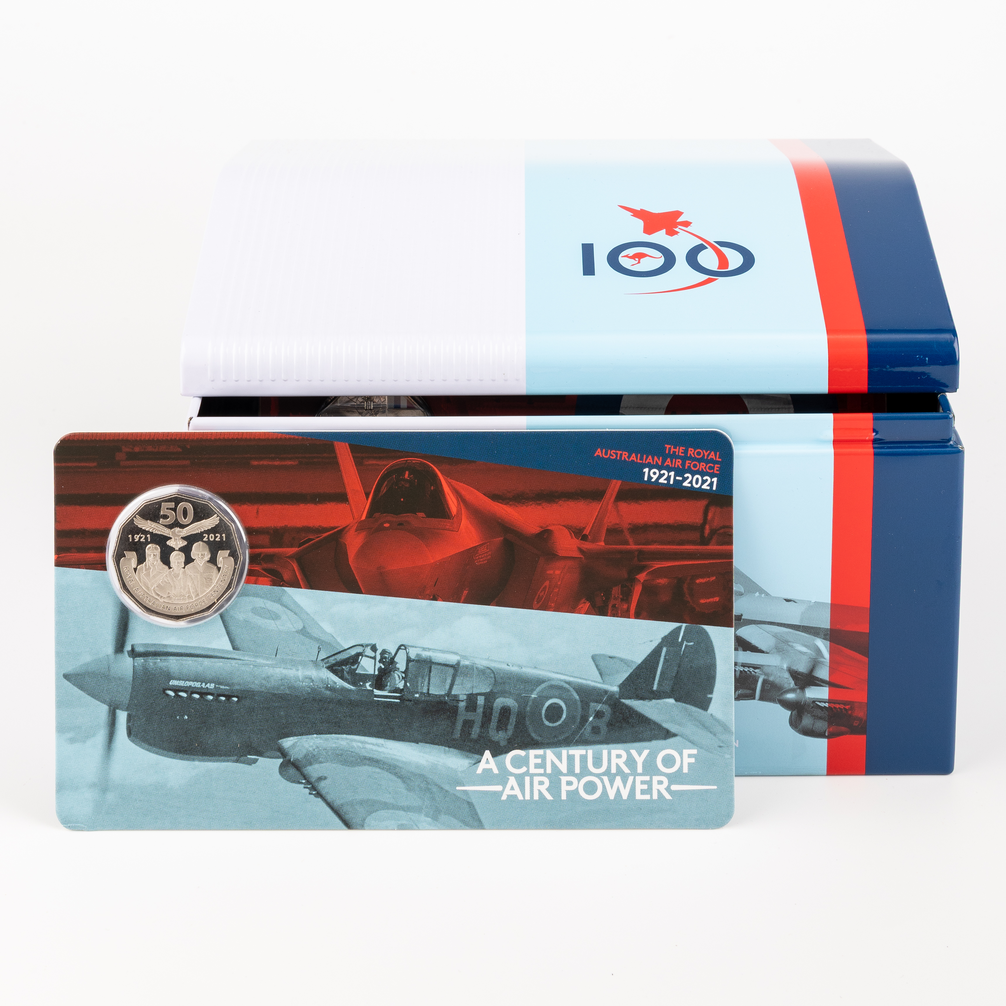 Elizabeth II, RAM - Century of Air Power, Fifty Cents, 2021, UNC