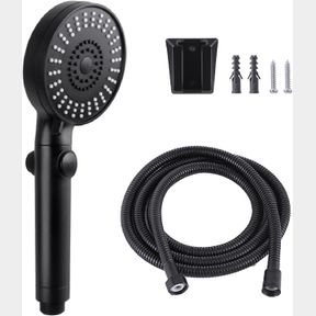 RV SHOWER HEAD WITH HOSE -OYMOV NON-METALLIC OUTDOOR RV SHOWER KITS REPLACEMENT W/ON/OFF PAUSE FUNCTION FOR RVS, FIFTH WHEELS, MOT