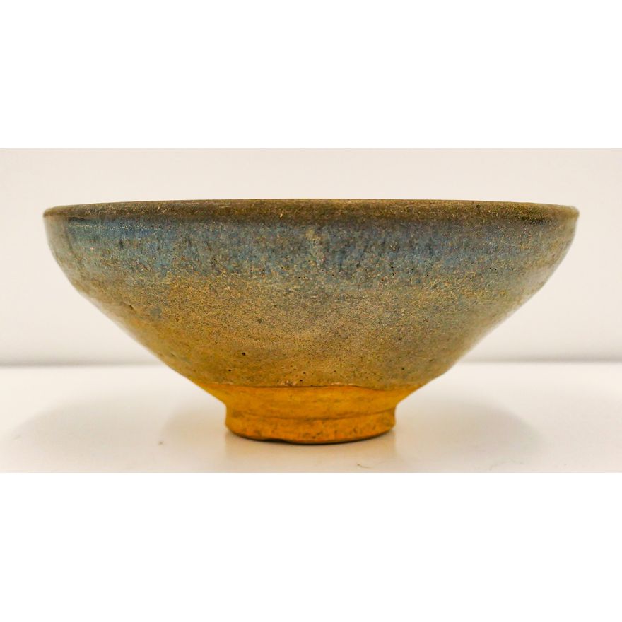 Old Chinese Jun Ware Ceramic Bowl 3.25''x7.5''
