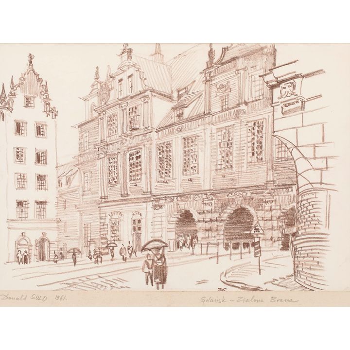 Donald Solo | Gdańsk - Zielona Brama, 1961